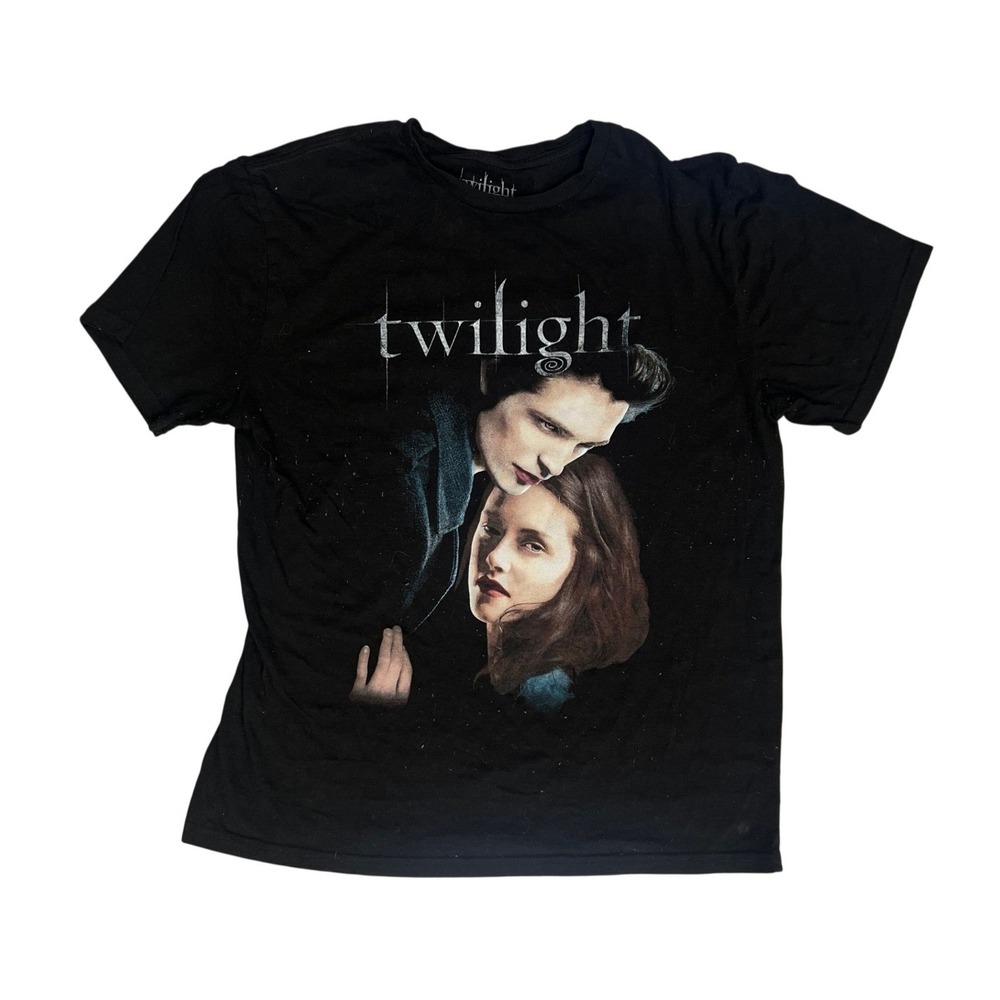 Twilight Saga Movie Graphic T-Shirt Black Edward Bella Lionsgate 2013 Mens XL